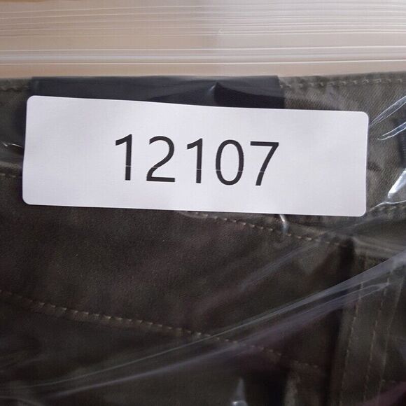 MONFRERE Jeans Mens 30 Green Coated Skinny Cargo Stretch Denim PRESTON $328 - Picture 10 of 10